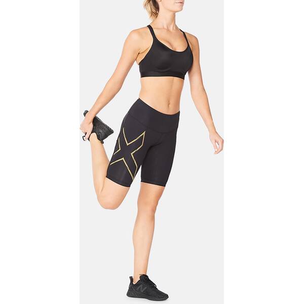 Thumbnail - 2XU Damen Shorts Laufshorts Light Speed Mid-Rise Comp