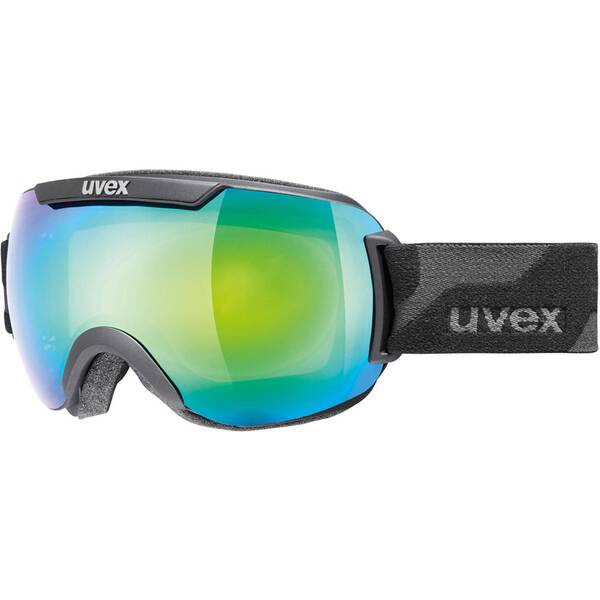 Thumbnail - UVEX Herren Brille Ski- und Snowboardbrille Downhill 2000 FM black mat dl / ltm green