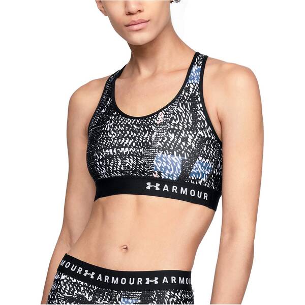 Thumbnail - UNDER ARMOUR Damen Sport-BH "Armour Mid Keyhole Print"