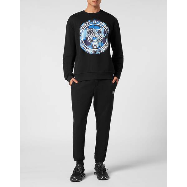 Thumbnail - PLEIN SPORT Herren Sweatshirt CARBON TIGER