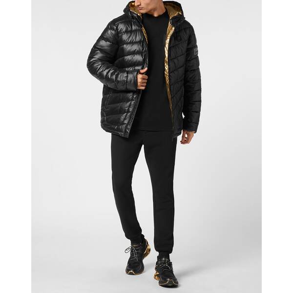 Thumbnail - PLEIN SPORT Herren Schlupfjacke Daunenjacke