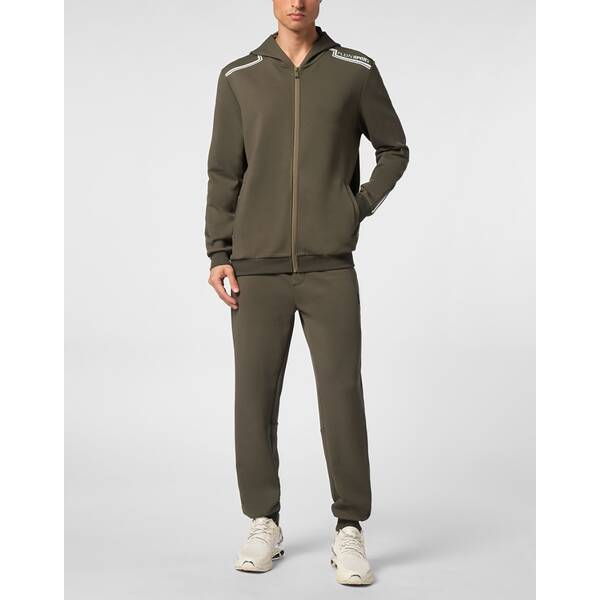 Thumbnail - PLEIN SPORT Herren Kapuzensweat Sweatjacke mit Kapuze