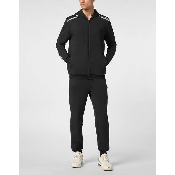 Thumbnail - PLEIN SPORT Herren Kapuzensweat Sweatjacke mit Kapuze