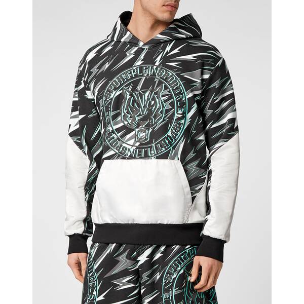 Thumbnail - PLEIN SPORT Herren Kapuzensweat TIGER