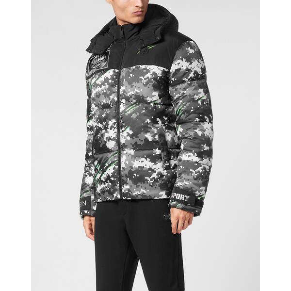 Thumbnail - PLEIN SPORT Herren Schlupfjacke Nylonjacke