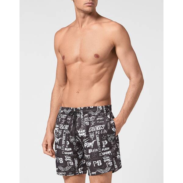 Thumbnail - PLEIN SPORT Herren Shorts M Badeshorts