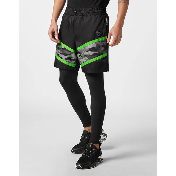 Thumbnail - PLEIN SPORT Herren Tight NEON AMAZON EDITION