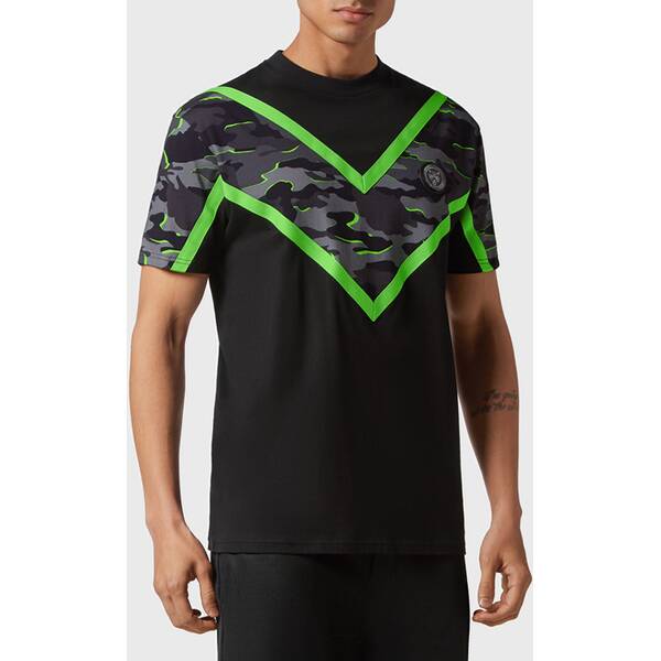 Thumbnail - PLEIN SPORT Herren Shirt NEON AMAZON EDITION