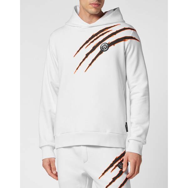 Thumbnail - PLEIN SPORT Herren Kapuzensweat SCRATCH