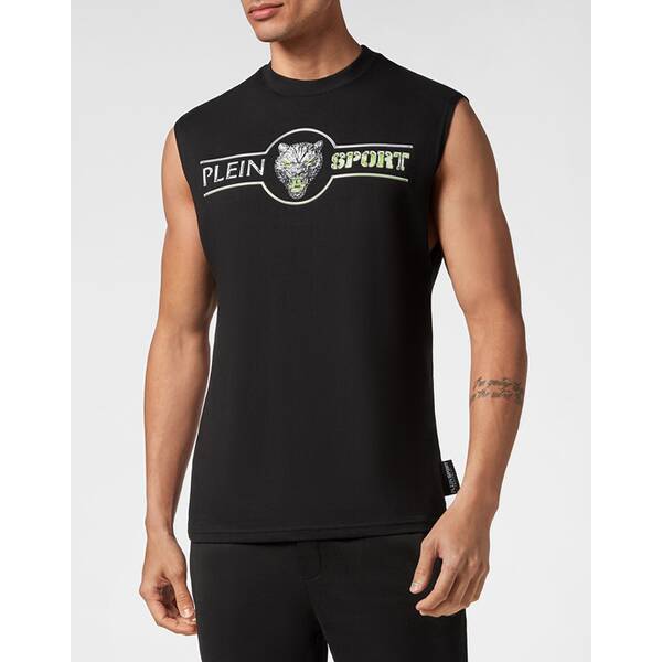 Thumbnail - PLEIN SPORT Herren Shirt CHROME SCRATCH EDITION