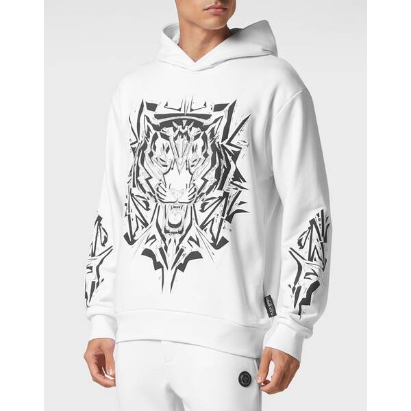 Thumbnail - PLEIN SPORT Herren Kapuzensweat THUNDER TIGER