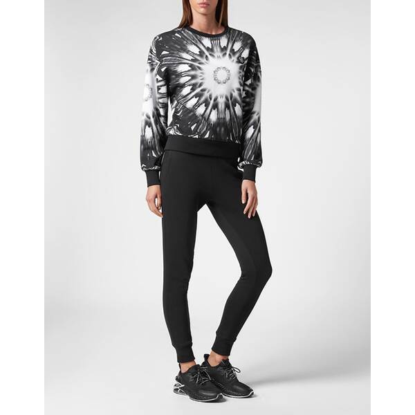 Thumbnail - PLEIN SPORT Damen Sweatshirt OPTICAL FLOWER