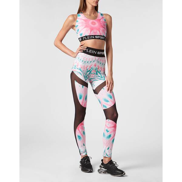 Thumbnail - PLEIN SPORT Damen Tight OPTICAL FLOWER