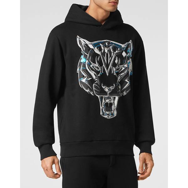 Thumbnail - PLEIN SPORT Herren Kapuzensweat CHROME TIGER