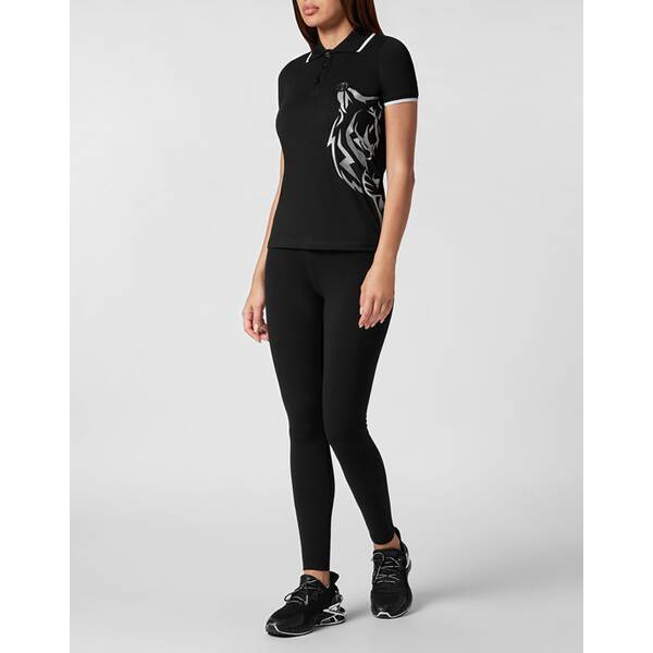 Thumbnail - PLEIN SPORT Damen Polo GLITTER