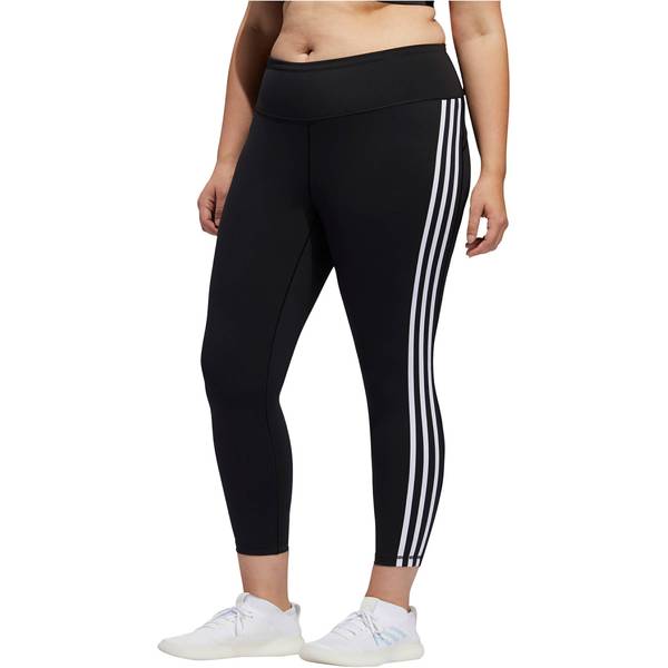 Thumbnail - ADIDAS Damen Believe This 3-Streifen 7/8-Tight – Große Größen