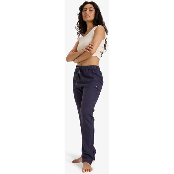 Thumbnail - ROXY Damen Cargo Hose aus Leinen On The Seashore