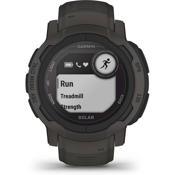 Thumbnail - GARMIN Instinct® 2 Solar Schiefergrau mit Silikon-Wechselarmband 22 mm