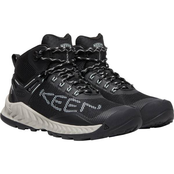 Thumbnail - KEEN Damen Multifunktionsstiefel NXIS EVO MID WP W-BLACK/BLUE GLASS