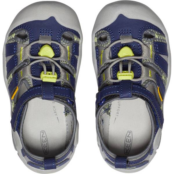 Thumbnail - KEEN Kinder Trekkingsandale KNOTCH CREEK C-STEEL GREY/BLUE DEPTHS