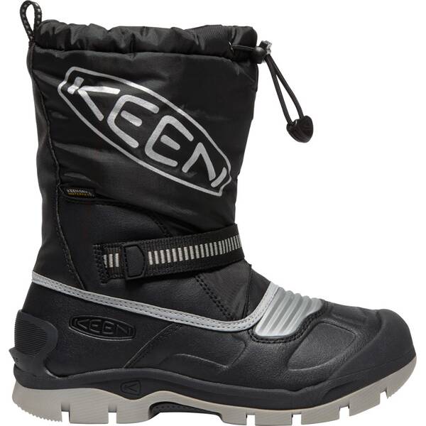 Thumbnail - KEEN Kinder Stiefel SNOW TROLL WP Y-BLACK/SILVER