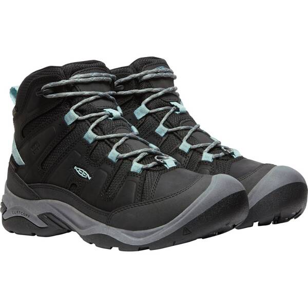 Thumbnail - KEEN Damen Trekkingstiefel CIRCADIA MID POLAR W-BLACK/CLOUD BLUE