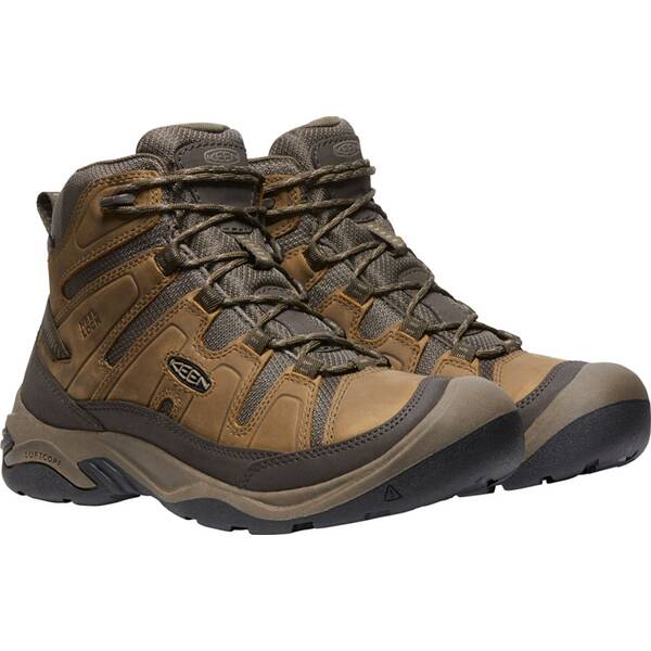 Thumbnail - KEEN Herren Trekkingstiefel CIRCADIA MID WP M-BISON/BRINDLE