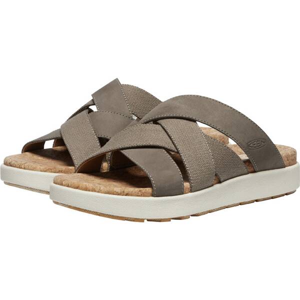 Thumbnail - KEEN Damen Sandalen ELLE MIXED SLIDE W-BRINDLE/BIRCH