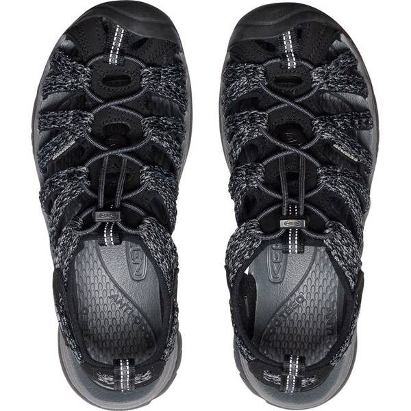 Thumbnail - KEEN Damen Trekkingsandale WHISPER W-BLACK/STEEL GREY