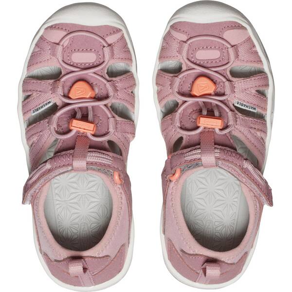 Thumbnail - KEEN Kinder Sandalen MOXIE SANDAL C-NOSTALGIA ROSE/PAPAYA PUN