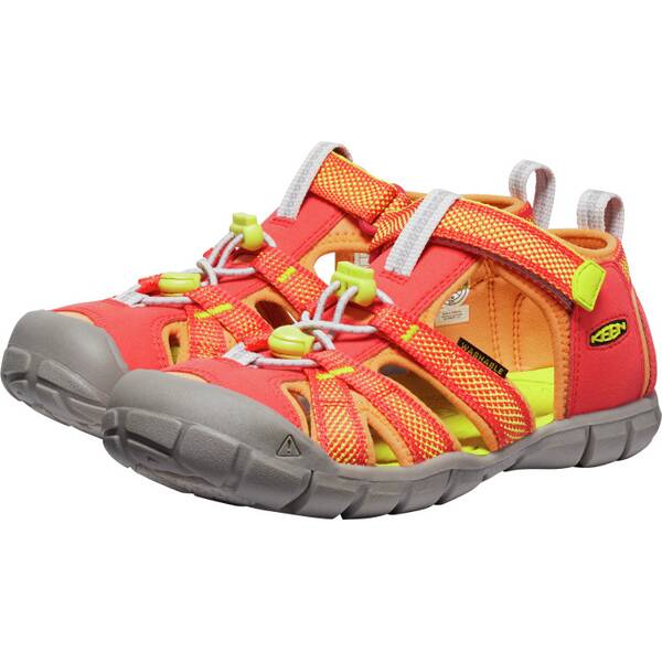 Thumbnail - KEEN Kinder Sandalen SEACAMP II CNX Y-CAYENNE/EVENING PRIMROS