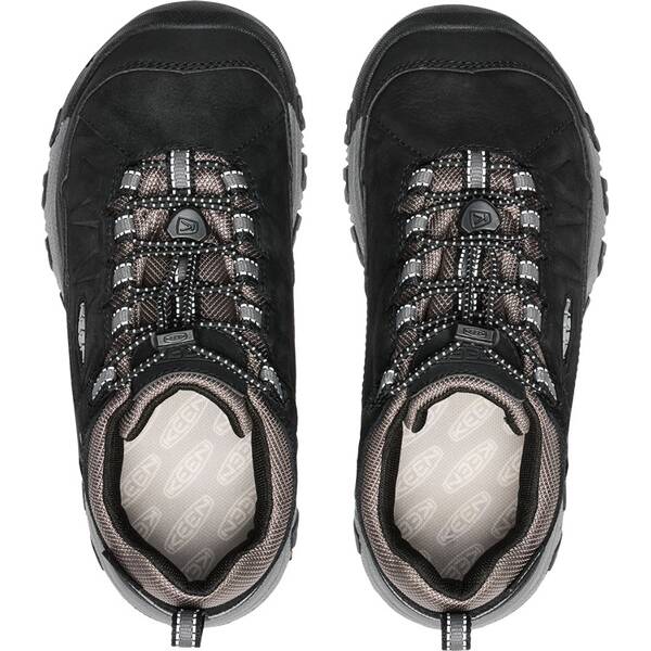 Thumbnail - KEEN Kinder Multifunktionsschuhe TARGHEE IV LOW WP Y-BLACK/STEEL GREY
