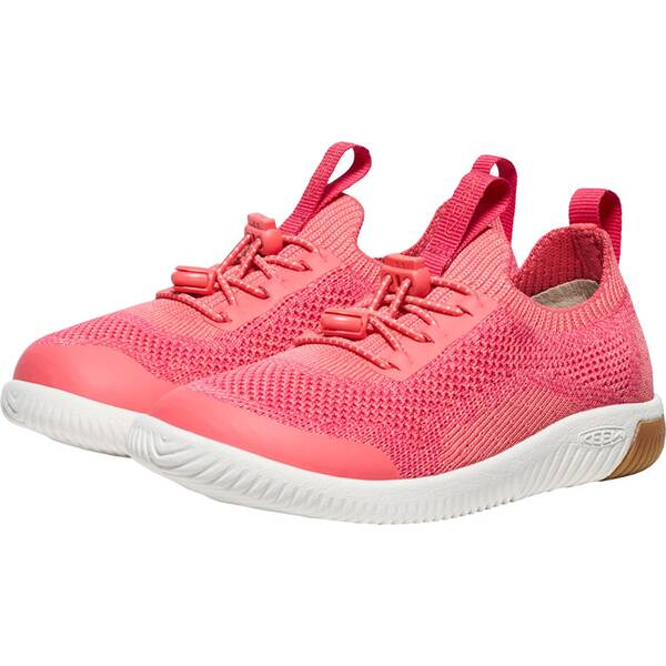 Thumbnail - KEEN Kinder Freizeitschuhe KNX KNIT LACE C-DUBARRY/STAR WHITE