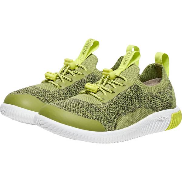 Thumbnail - KEEN Kinder Freizeitschuhe KNX KNIT LACE C-IGUANA/EVENING PRIMROSE