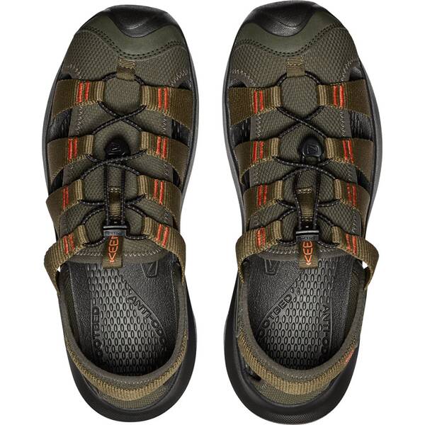 Thumbnail - KEEN Herren Trekkingsandale SEANIK H2 SANDAL M-FOREST NIGHT/DARK OLI