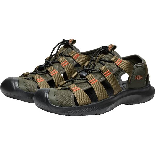 Thumbnail - KEEN Herren Trekkingsandale SEANIK H2 SANDAL M-FOREST NIGHT/DARK OLI