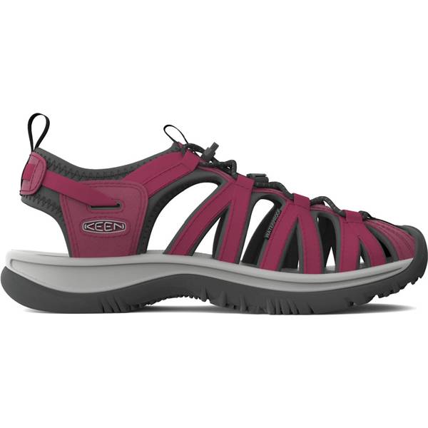 Thumbnail - KEEN Damen Trekkingsandale WHISPER W-BEAUJOLAIS/BLACK