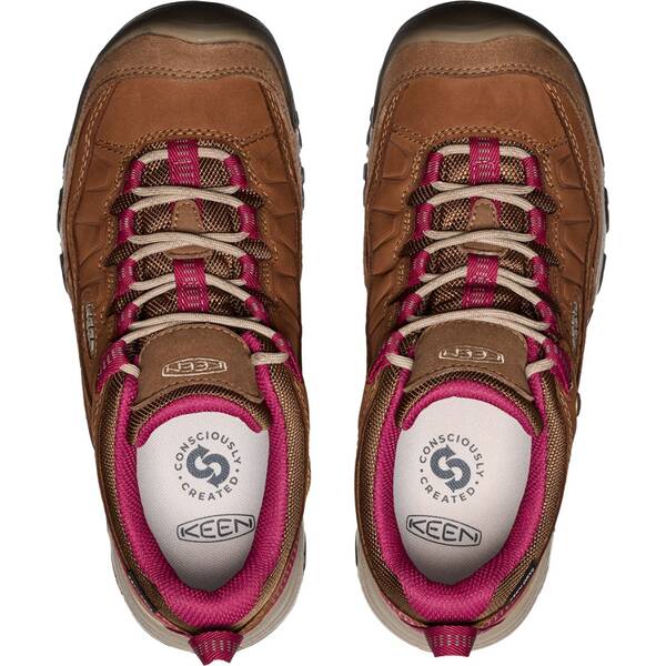 Thumbnail - KEEN Damen Multifunktionsschuhe TARGHEE IV WP W-BISON/BEAUJOLAIS