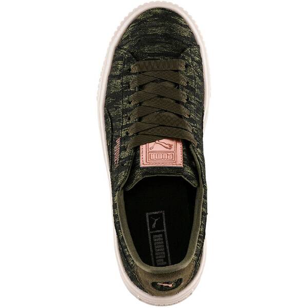Thumbnail - PUMA Damen Sneakers Basket Platform Velvet Rope