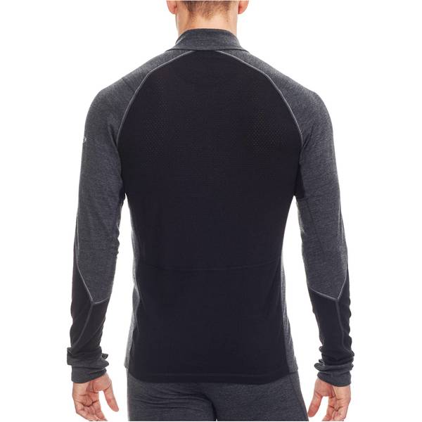 Thumbnail - ICEBREAKER Merino Herren Shirt BodyfitZONE Winter Zone Long Sleeve Half Zip Langarm