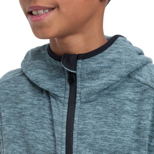 Thumbnail - McKINLEY Kinder Unterjacke Ju.-Fleece-Jacke Choco FZ HD FL B