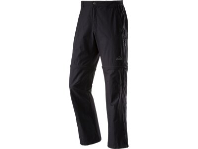 McKINLEY Herren Wanderhose / Zipp-Off-Hose Minden UG - Kurzgröße Schwarz