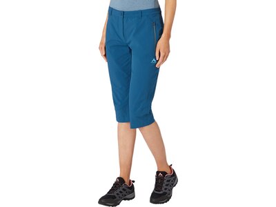 McKINLEY Damen Wanderhose "Capty" Slim Fit 3/4-Länge Blau