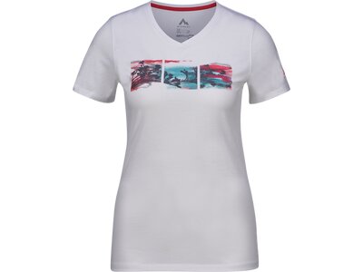 McKINLEY Damen T-Shirt Mathu Weiß