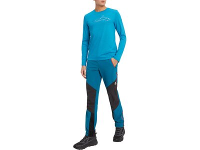 McKINLEY Herren Shirt Shane LS M Blau