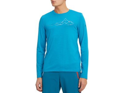 McKINLEY Herren Shirt Shane LS M Blau