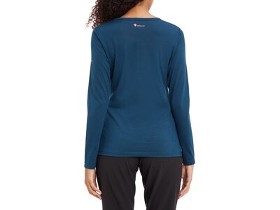 McKINLEY Damen Shirt Shane LS W Blau