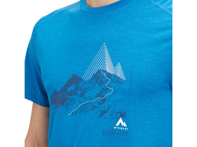 McKINLEY Herren Shirt He.-T-Shirt Lele M Blau
