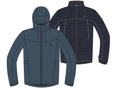 McKINLEY Herren Doppeljacke He.-Doppel-Jacke Tessi 3:1 II M Blau