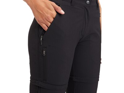 McKINLEY Damen Hose Da.-Abzipphose Malloy II W SHT Schwarz